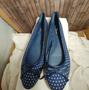 Brooks Brothers 346 Polka Dot Flats - image 1